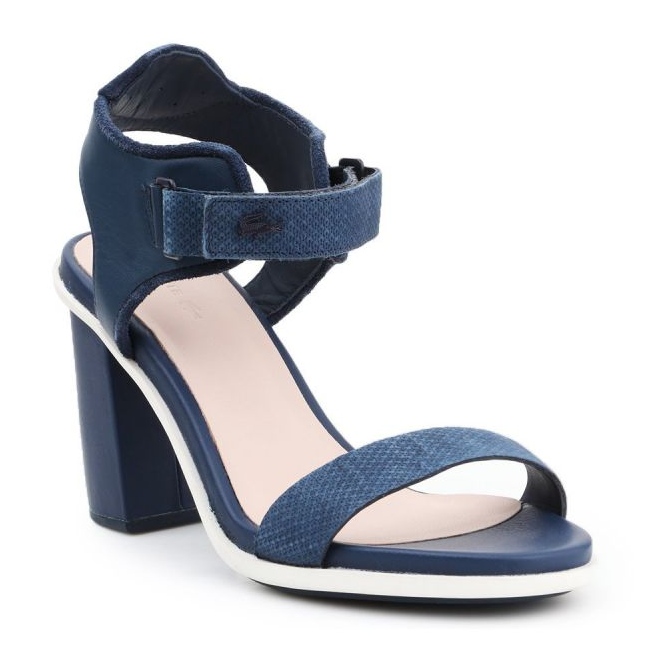 Sandale Lacoste Lonelle Sandal cu toc 116 1 W Caw 7-31CAW0112003 albastru