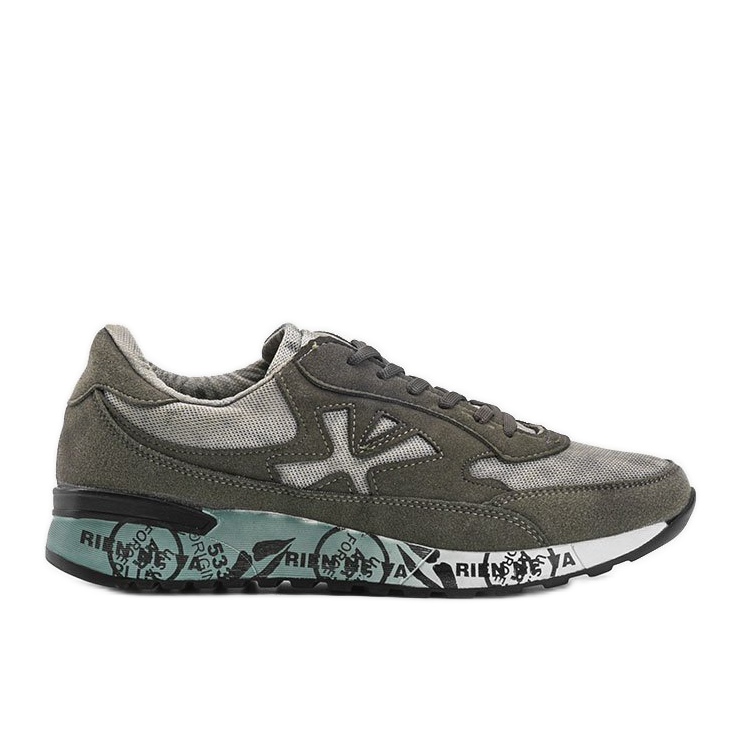 Adidași bărbați kaki Omarion multicolor verde