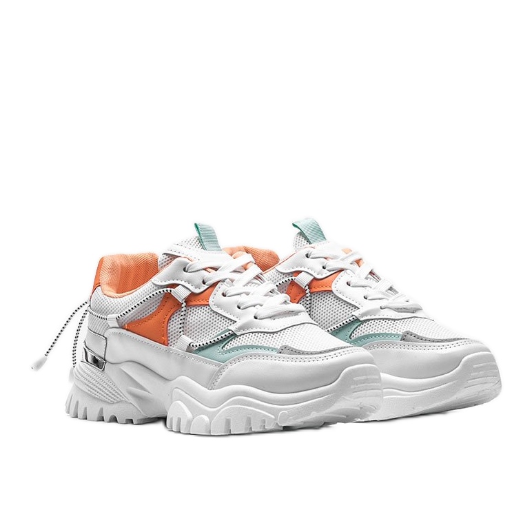 Adidași sport de culoare albă Cristal