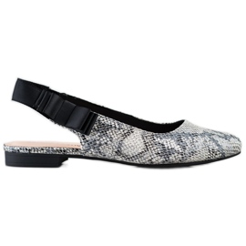 Sergio Leone Pompele slip-on cu arc gri