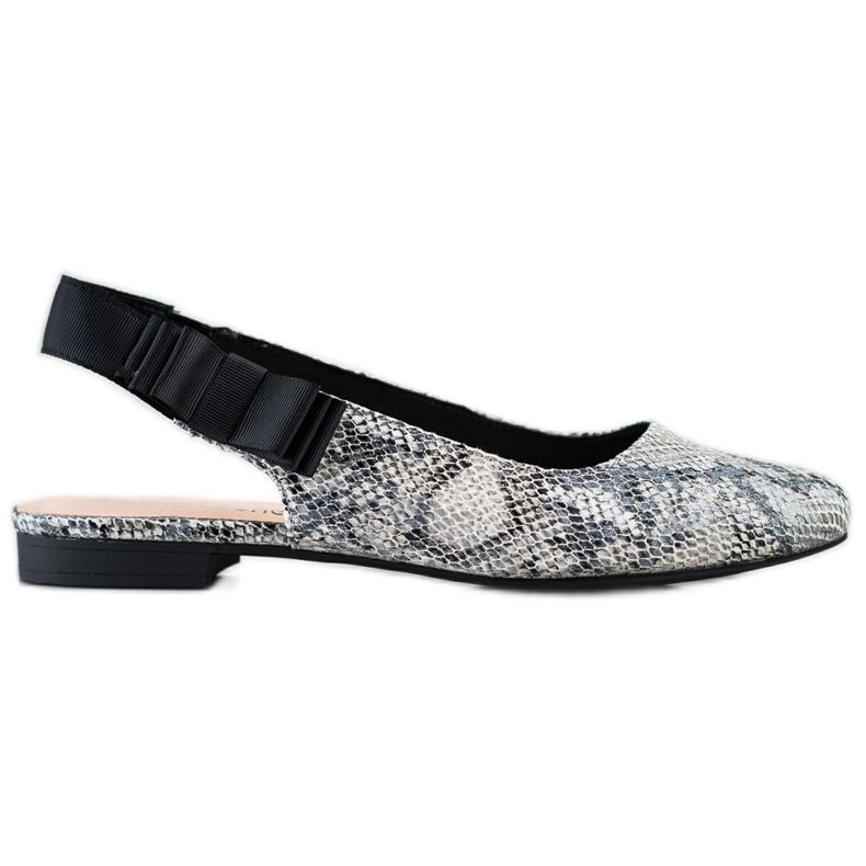 Sergio Leone Pompele slip-on cu arc gri