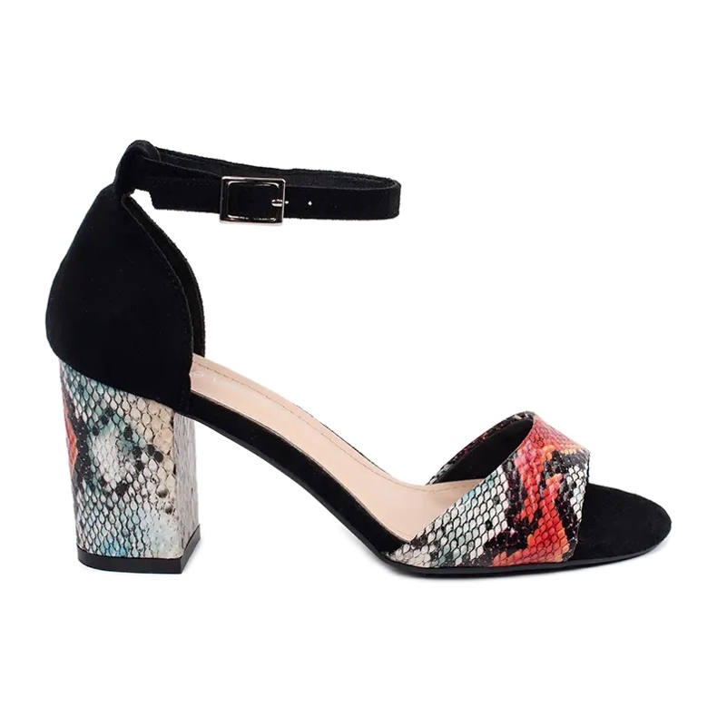 Sandale elegante Sergio Leone negru