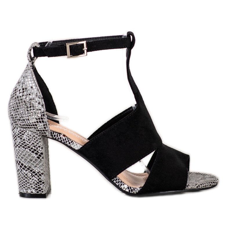 Sandale închise de Sergio Leone negru