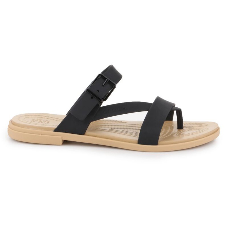 Sandală Crocs Tulum Toe Post W 206108-00W negru Sandală Crocs Tulum Toe Post W 206108-00W negru