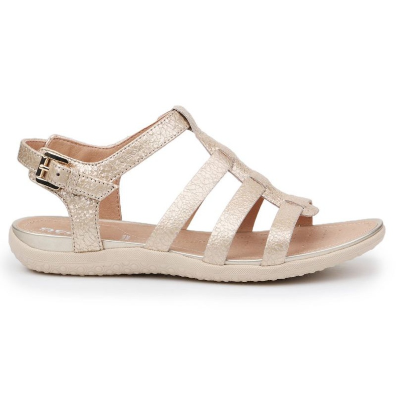 Sandale Geox D Sand Vega AW D72R6A-000KY-C2012 albastru de aur