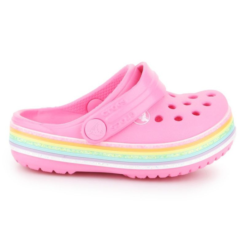 Crocs Crocband Rainbow Glitter Clg K 206151-669 roz