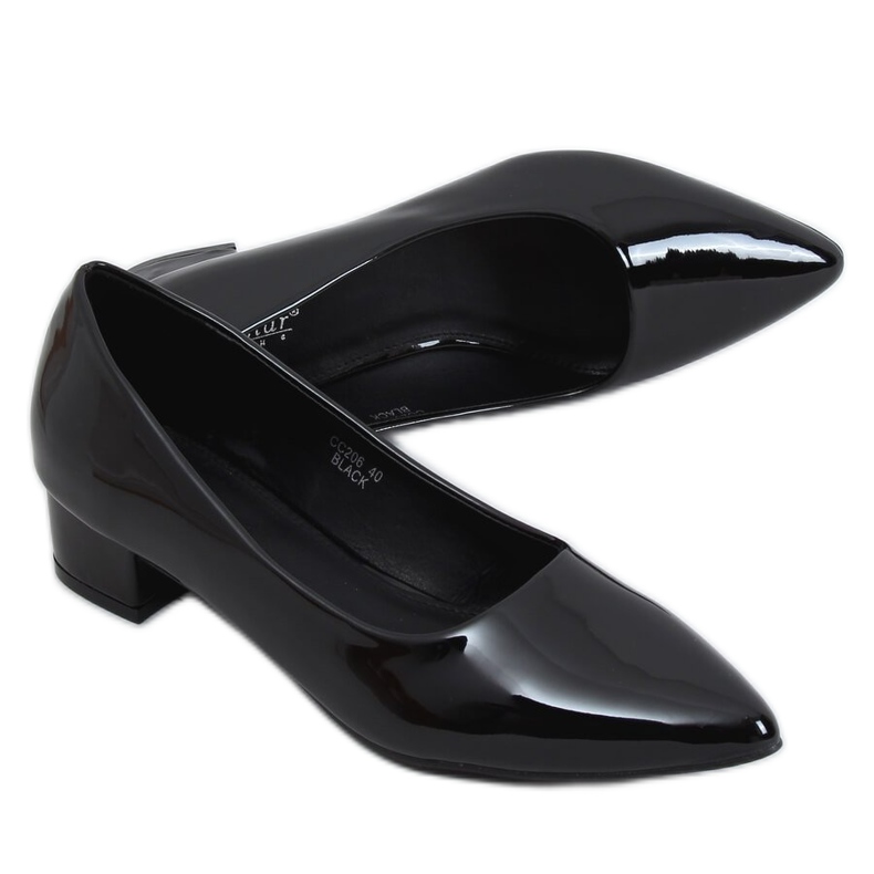 Black Pumps tocuri mici negru CC206P Negru
