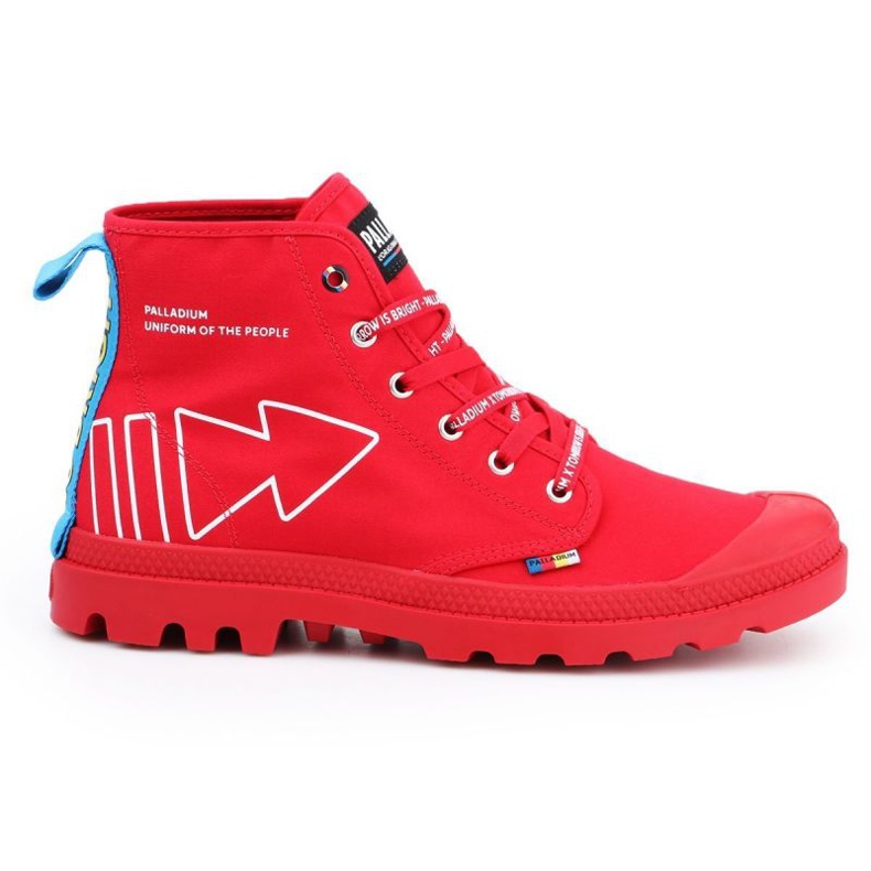 Încălțăminte Palladium Pampa Dare Pc U 76862-633-M roșu