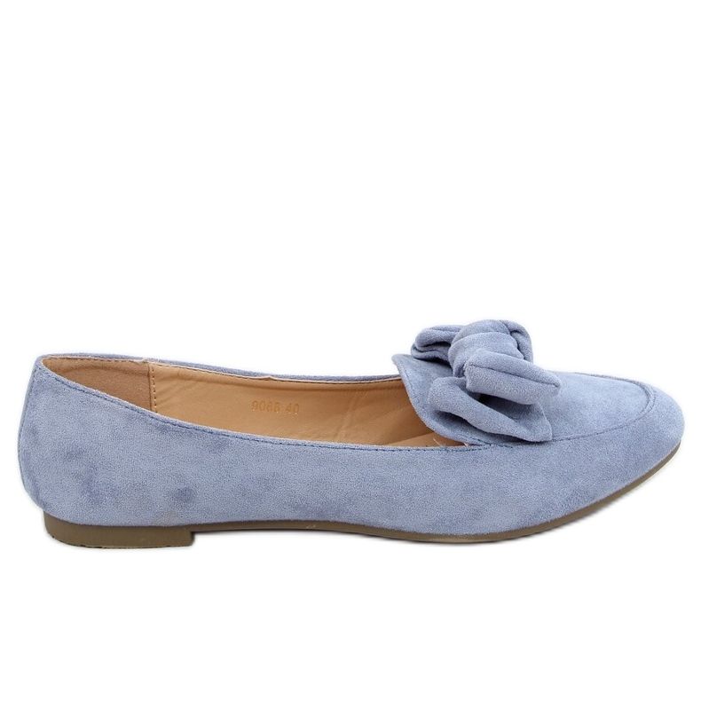 Mocasini dama albastru 9086 Jeans
