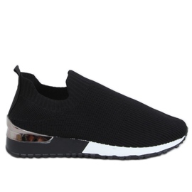 Negru LDH006 Șosete negre pantofi sport Negru LDH006 Șosete negre pantofi sport