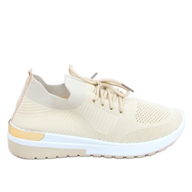 Șosete sport bej G-363 Pantofi bej