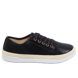Espadrile cu șiret negru JA3200 Negru Espadrile cu șiret negru JA3200 Negru