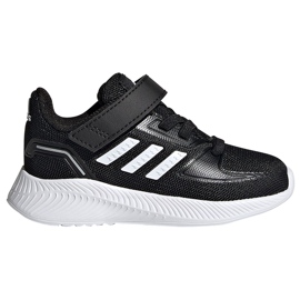 Pantofi copii Adidas Runfalcon 2.0 I alb-negru FZ0093 Pantofi copii Adidas Runfalcon 2.0 I alb-negru FZ0093