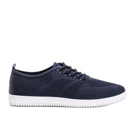 Adidași cu deschidere albastră bleumarin Maci Adidași cu deschidere albastră bleumarin Maci