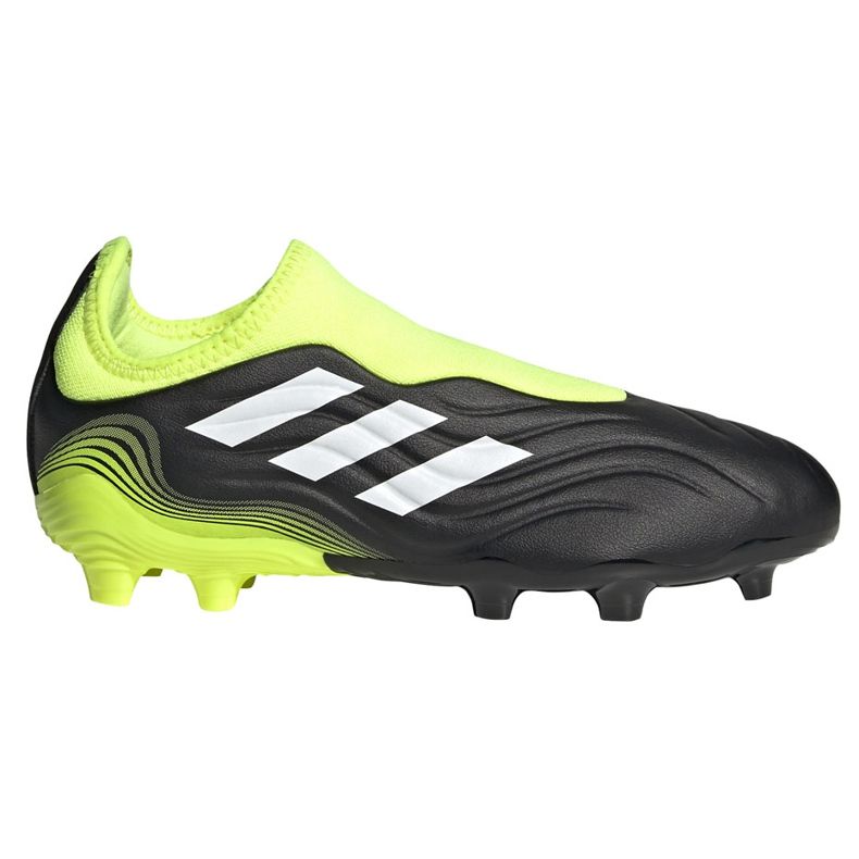 Ghete de fotbal Adidas Copa Sense.3 Ll Fg Junior FX1982 negru galben