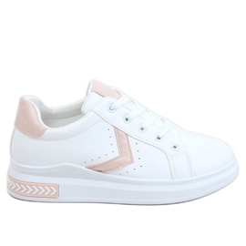 Adidași de damă albi CC-40 Roz Adidași de damă albi CC-40 Roz