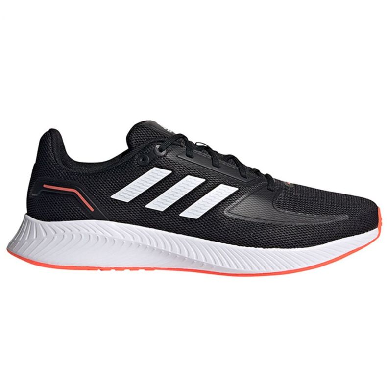 Pantofi de alergare Adidas Runfalcon 2.0 M FZ2803 alb negru portocale