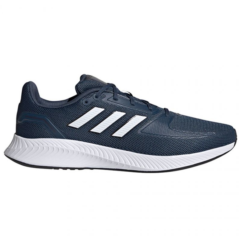 Pantofi de alergare Adidas Runfalcon 2.0 M FZ2807 alb albastru marin