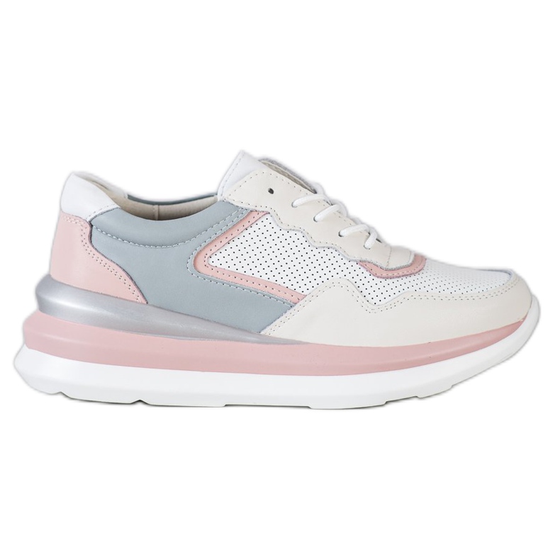 ARTIKER Adidași din piele pe platformă multicolor