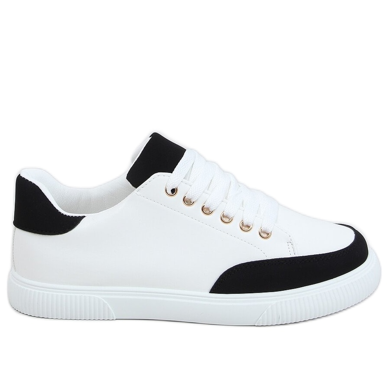 Adidași de damă albi 6110 Negru