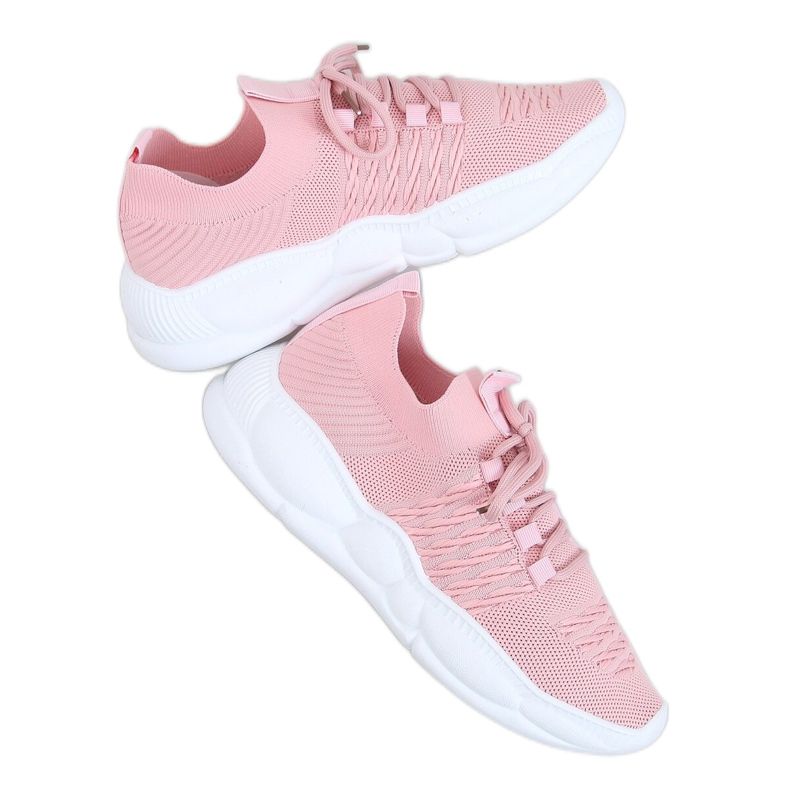 Roz LA40 Șosete roz pantofi sport Roz LA40 Șosete roz pantofi sport