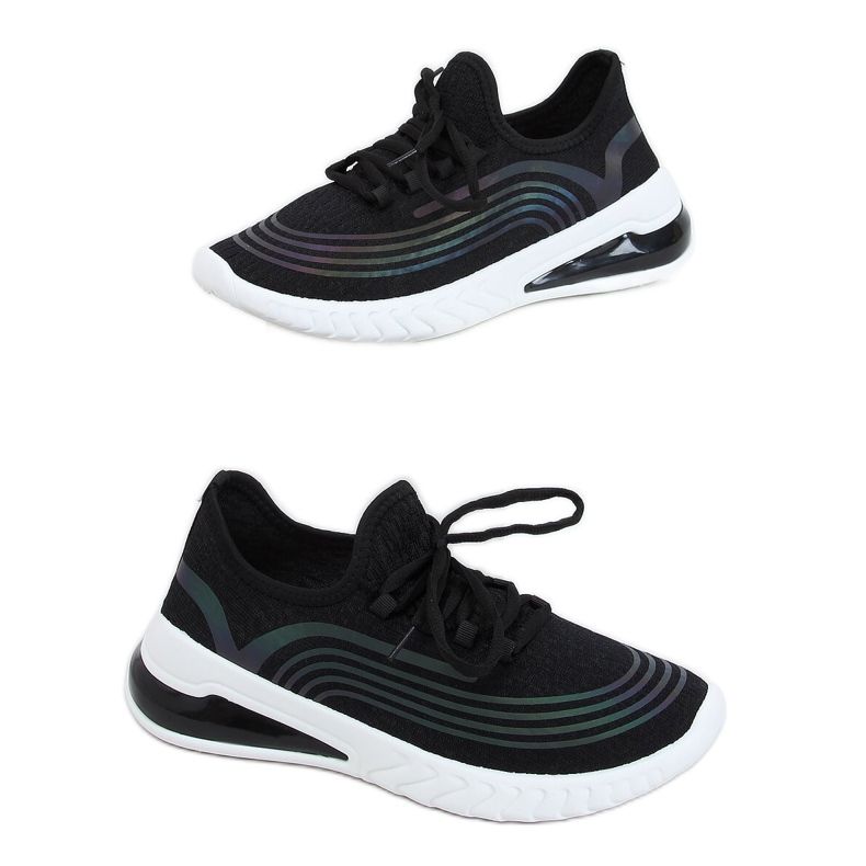 Negru 3436 Șosete negre pantofi sport Negru 3436 Șosete negre pantofi sport