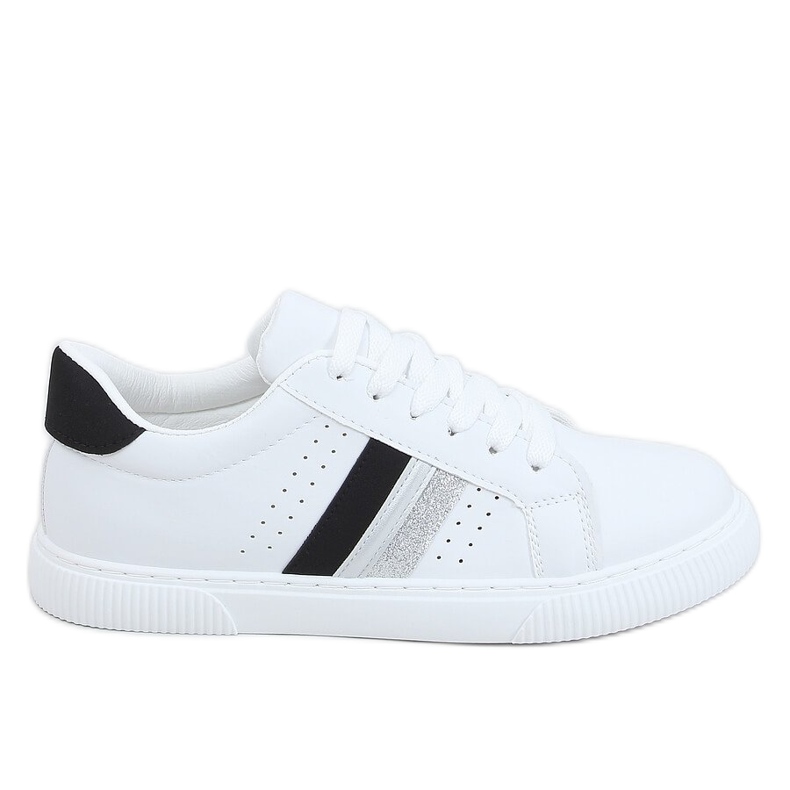 Adidași de damă albi 6111 Negru
