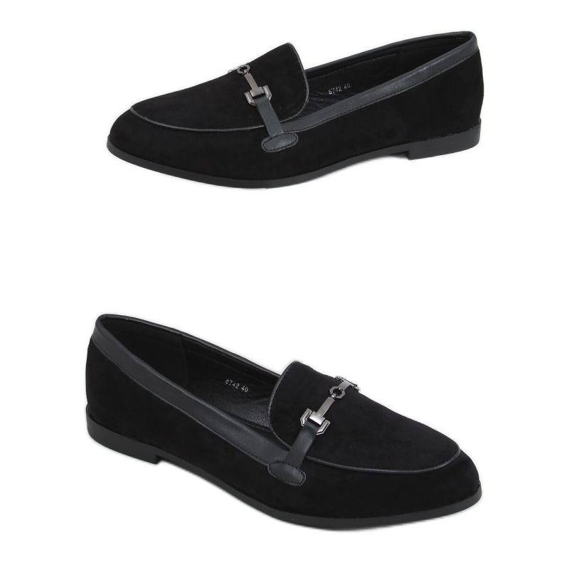 Mocasini dama negri 8742 Negru