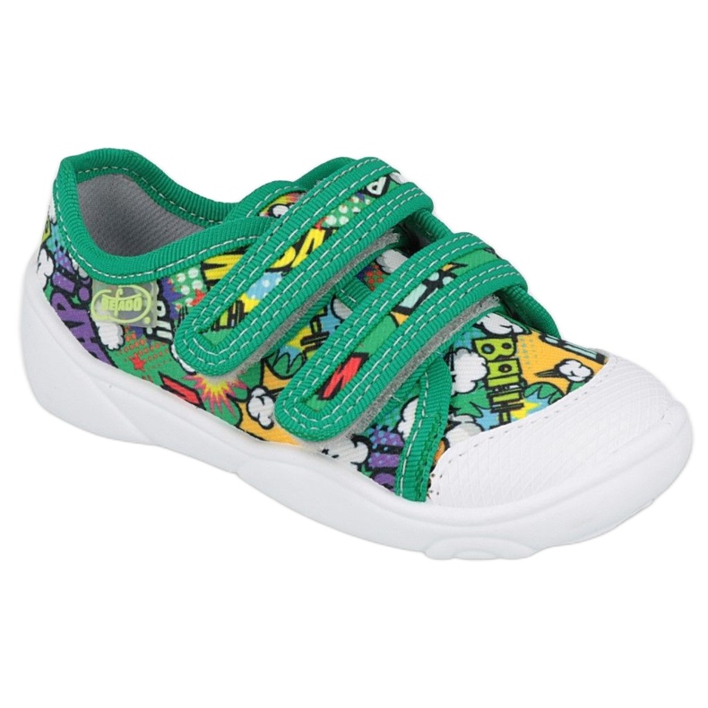 Tenisi Velcro Befado Bang 907P122 multicolor verde