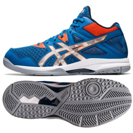 Asics GEL-TASK Mt 2 M 1071A036 400 pantofi de volei multicolor albastru