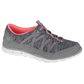 Pantofi Skechers Gratis Let's Cruise W 104008-GYCL gri
