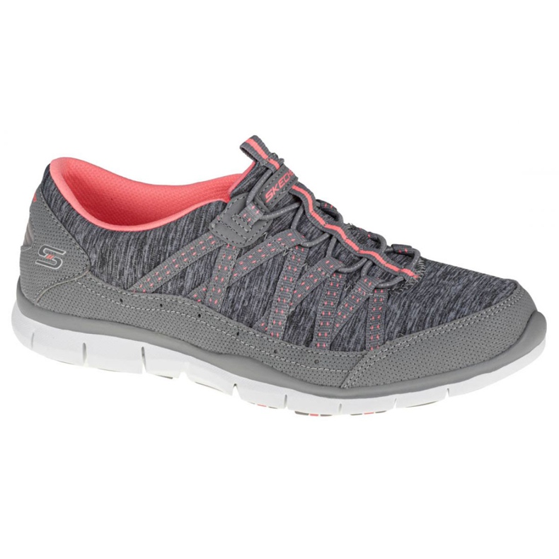 Pantofi Skechers Gratis Let's Cruise W 104008-GYCL gri
