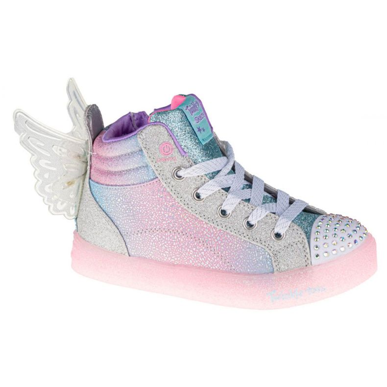 Pantofi Skechers Shuffle Brights Glimmer Wings W 20254L-LBMT roz multicolor