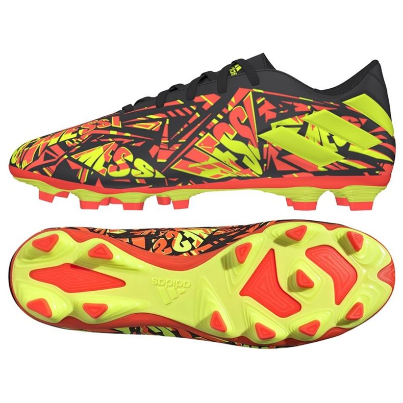 Ghete de fotbal Adidas Nemeziz Messi.4 FxG M FW7431 multicolor multicolor