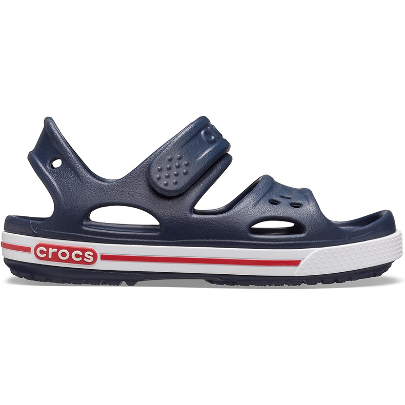 Sandale Crocs pentru copii Crocband Ii Sandal bleumarin-alb 14854 462 albastru marin