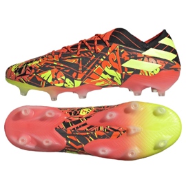 Ghete de fotbal Adidas Nemeziz Messi.1 Fg M FW7323 bleumarin, multicolor multicolor