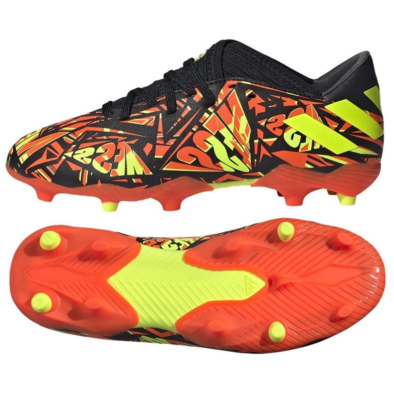 Ghete de fotbal Adidas Nemeziz Messi.3 Fg Jr FW7315 multicolor multicolor