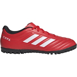 Pantofi de fotbal Adidas Copa 20.4 Tf roșu G28521 roşu roşu