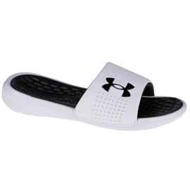 Slide fixe Under Armour Playmaker M 3000061-102 alb