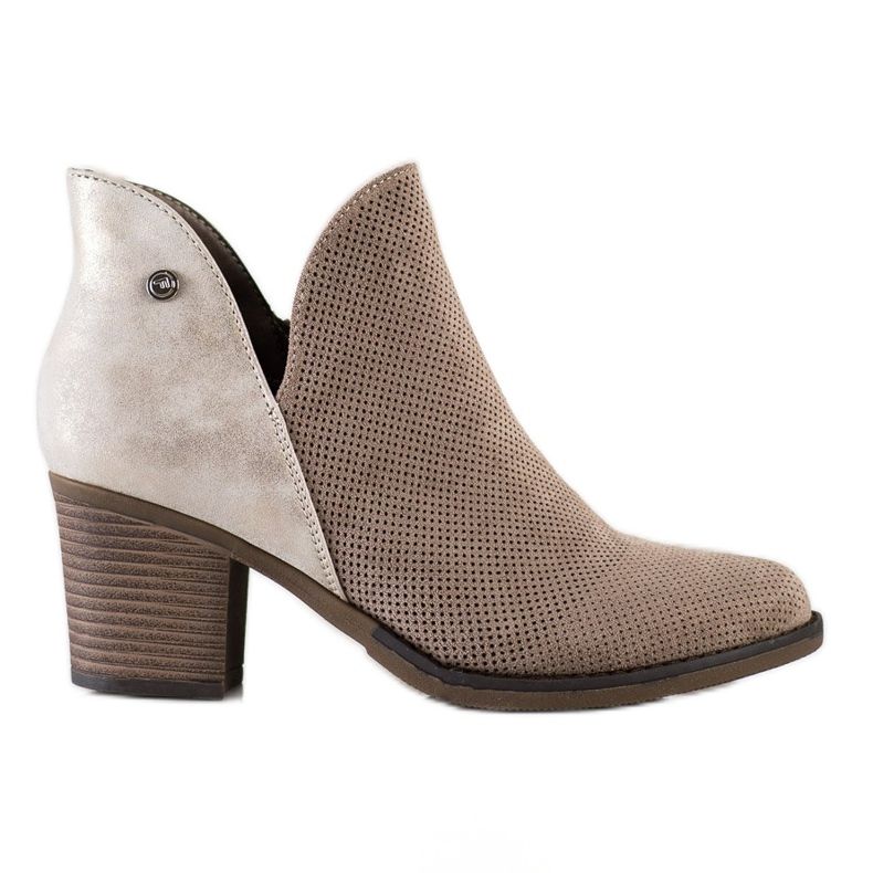 Filippo Ghete de primăvară cu tăietură bej maro Filippo Ghete de primăvară cu tăietură bej maro