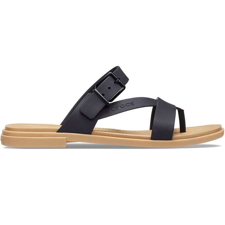 Sandale Crocs pentru femei Tulum Toe Post Negru 206108 00W
