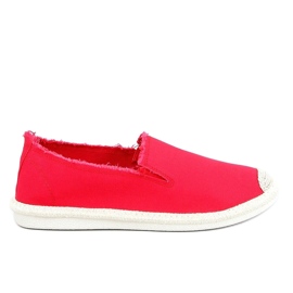 Espadrile pentru femei roșii 7105 Roșu roşu