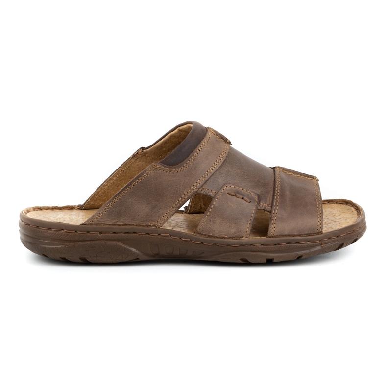 Polbut Papuci bărbați 358 maro