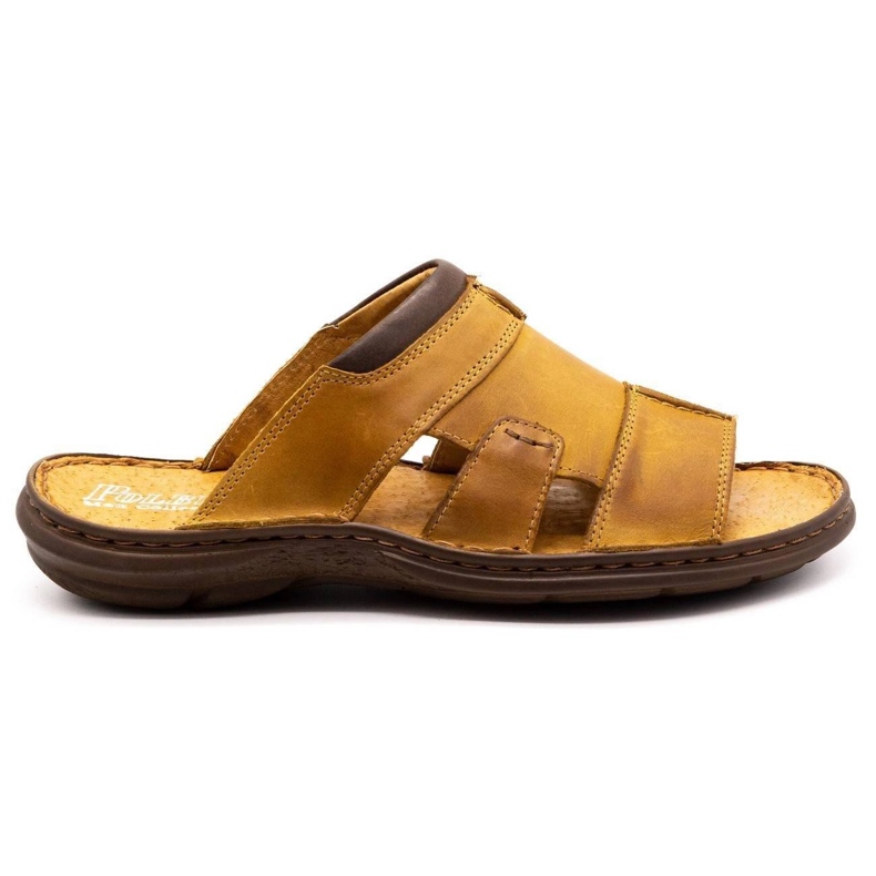 Polbut Papuci bărbați 358 roșii portocale