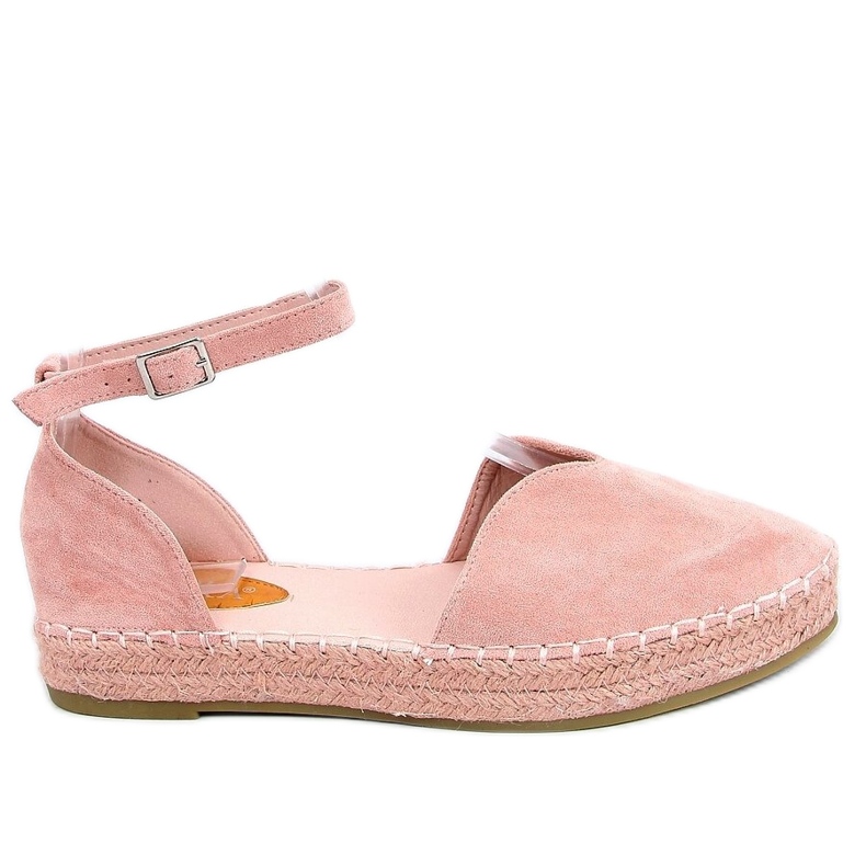 Espadrile pentru femei cu decupaj roz 1219 Roz