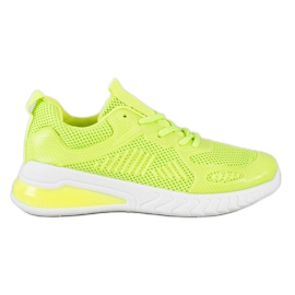 SHELOVET Pantofi sportivi ajurati verde SHELOVET Pantofi sportivi ajurati verde
