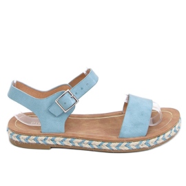 Sandale espadrile albastre TH005 albastru Sandale espadrile albastre TH005 albastru