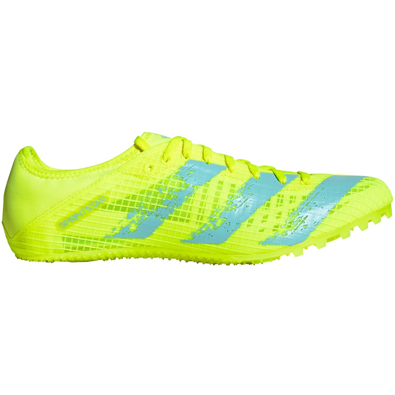 Încălțăminte pentru bărbați adidas Sprintstar spikes verde FW2237