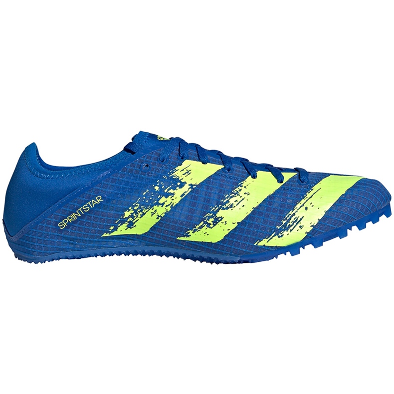 Încălțăminte pentru bărbați adidas Sprintstar spikes albastru FY0325