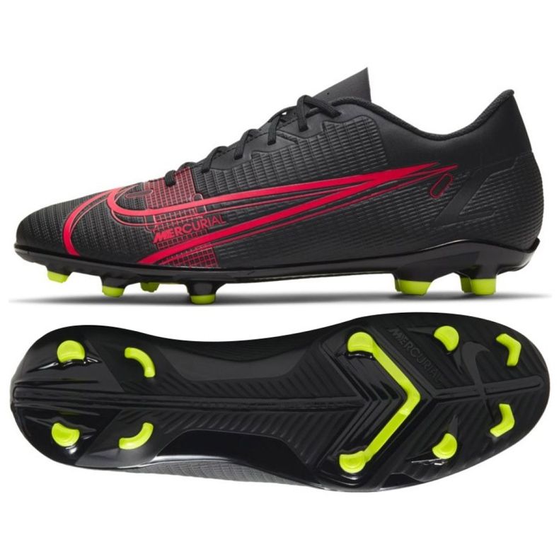 Pantofi de fotbal Nike Mercurial Vapor 14 Club FG / MG M CU5692 090 multicolor negru